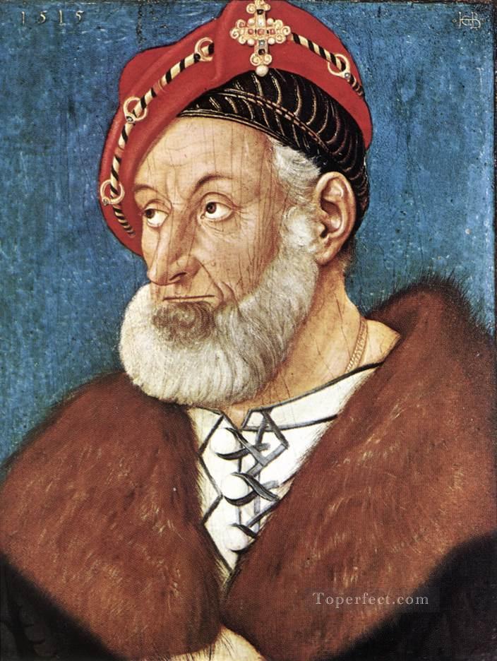 El conde Cristóbal I de Baden, pintor renacentista Hans Baldung Pintura al óleo